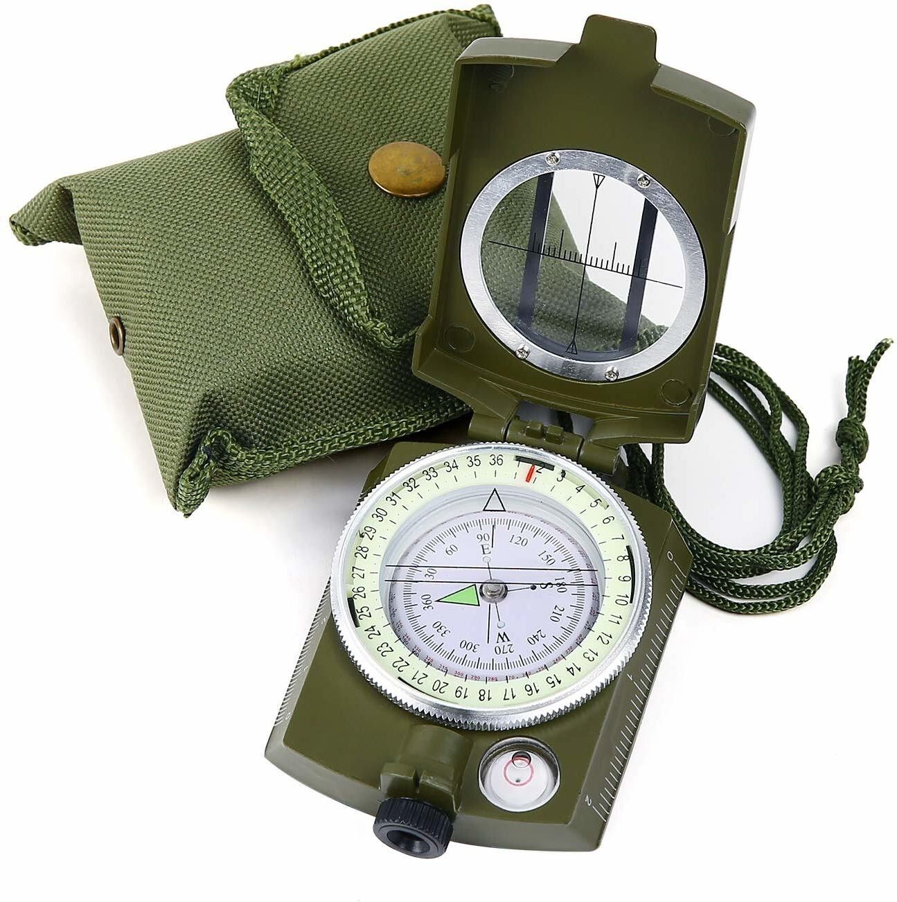 MILITARY LENSATIC PRISMATIC COMPASS Compass
