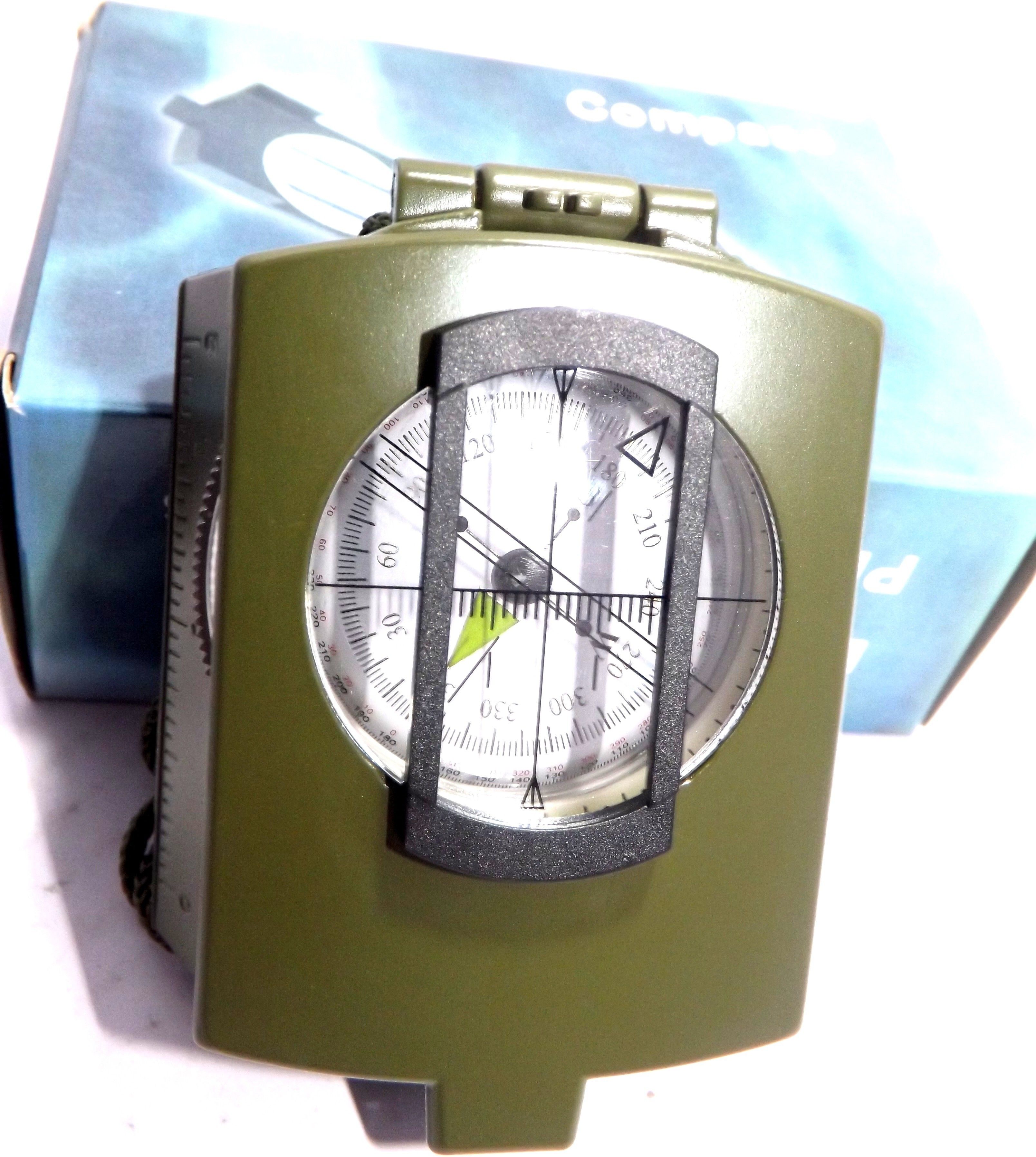 Waterproof Metal Lensatic Prismatic Army Navigator For Directions Military Compass Compass-image-15