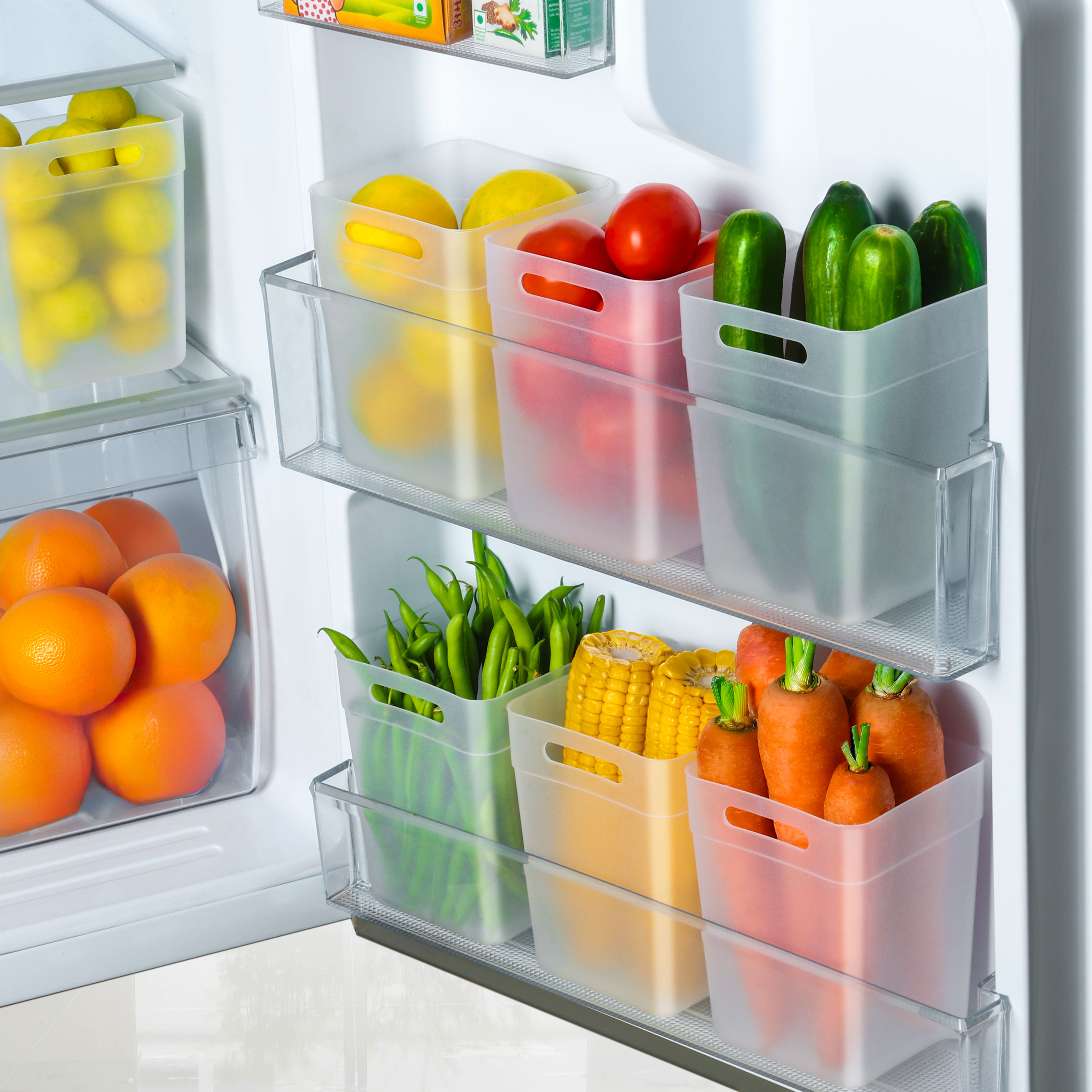 Plastic Fridge Container- 1100 ml-image-44