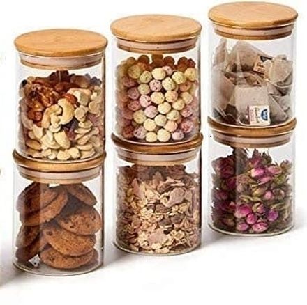 moozico Glass Grocery Container- 270 ml-picture-18