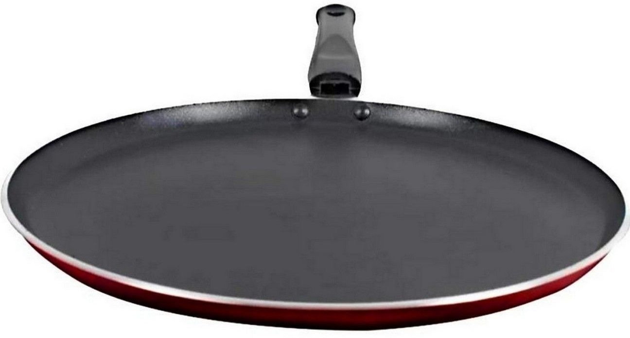 Flat Base Non-Stick Aluminium Tawa/Dosa Tawa/Dosa Pan/Roti Tawa/Chapati Tawa Fry Pan 23 cm diameter 0.125 L capacity-image-27