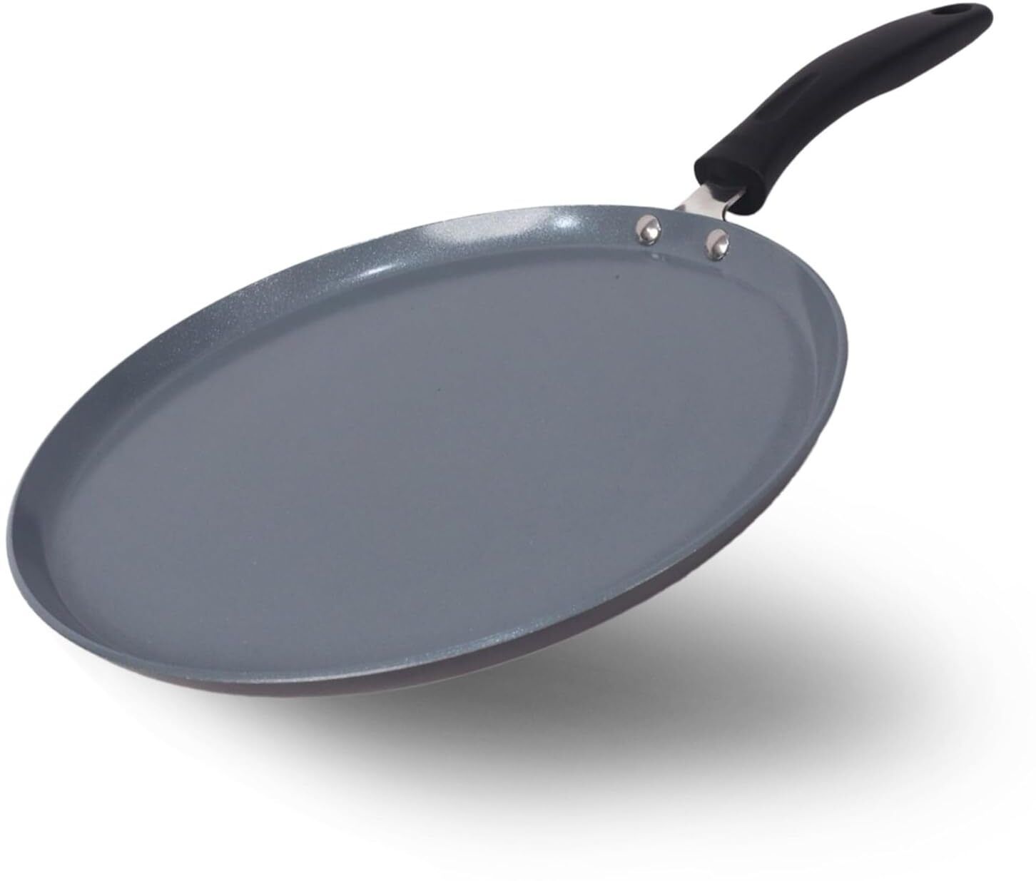 Tawa Aluminium Hammertone Gas Stove Base Multi-Purpose Tava Dosa,Roti Tawa Tawa 26 cm diameter-image-48