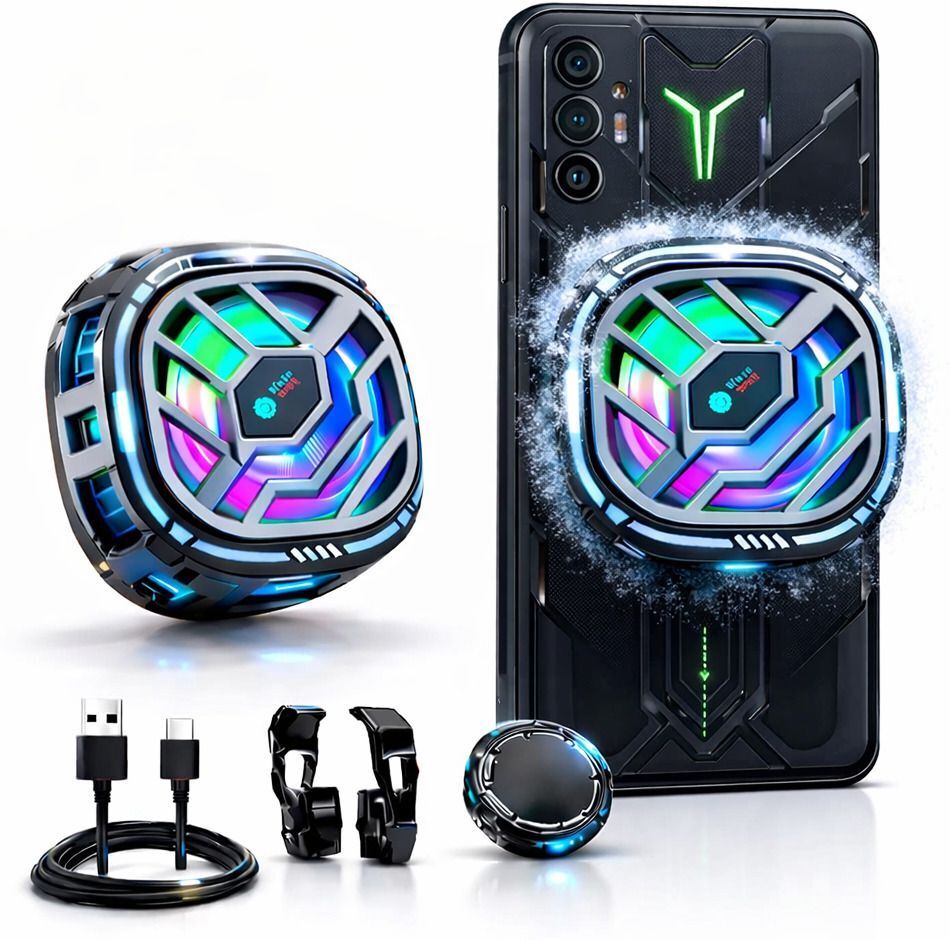PAPLAJ ENTERPRISES X76 Pro Gaming Cooler – Lag-Free Performance with Advanced Magnetic Cooling 1 Fan Cooling Pad with Adjustable Height-image-21