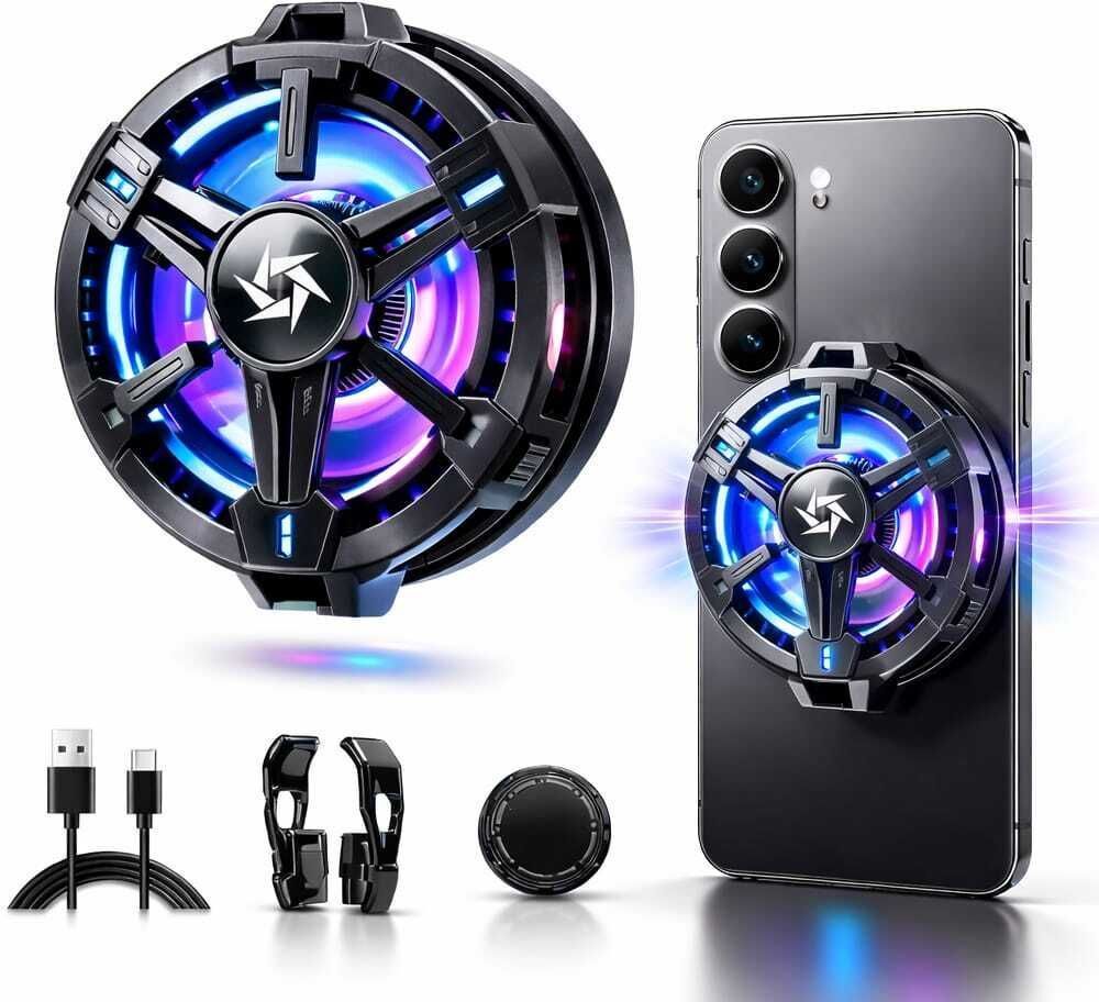 PAPLAJ ENTERPRISES SL10 Gear Shift Mobile Radiator Cooling 1 Fan Cooling Pad Gaming Accessory Kit 1 Fan Cooling Pad with Adjustable Height-image-17