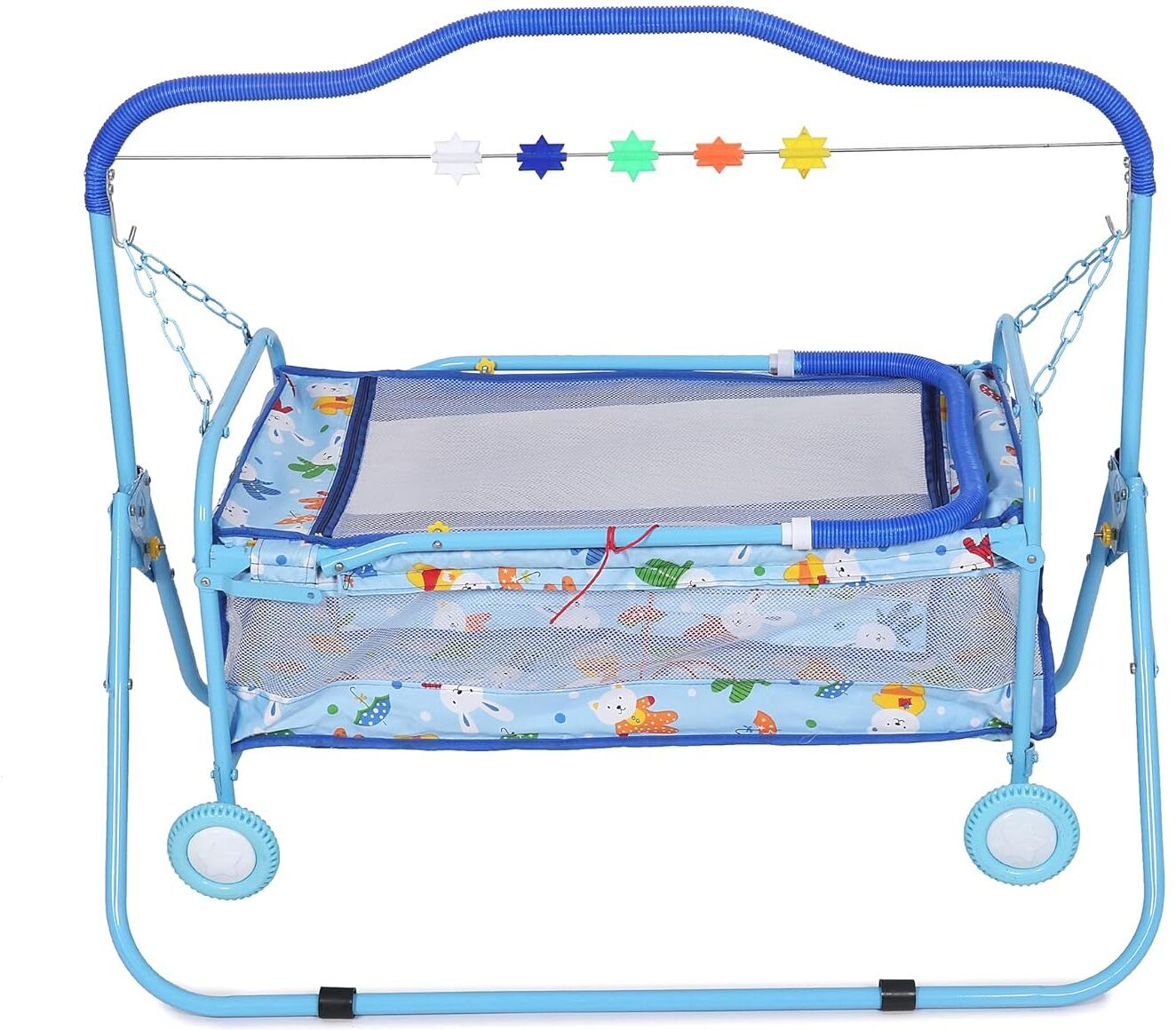 imphi Premium Baby Swing Cradle with Wheels-picture-15