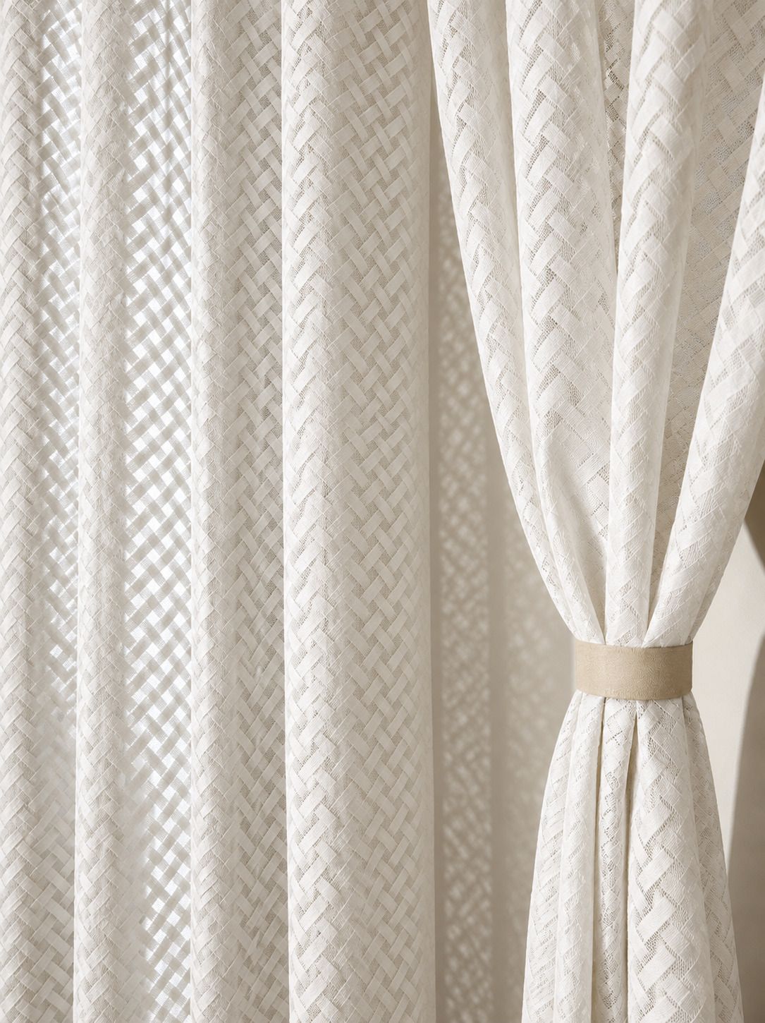 154 cm (5 ft) Window Net Semi Transparent Curtain (Pack Of 2)-image-40