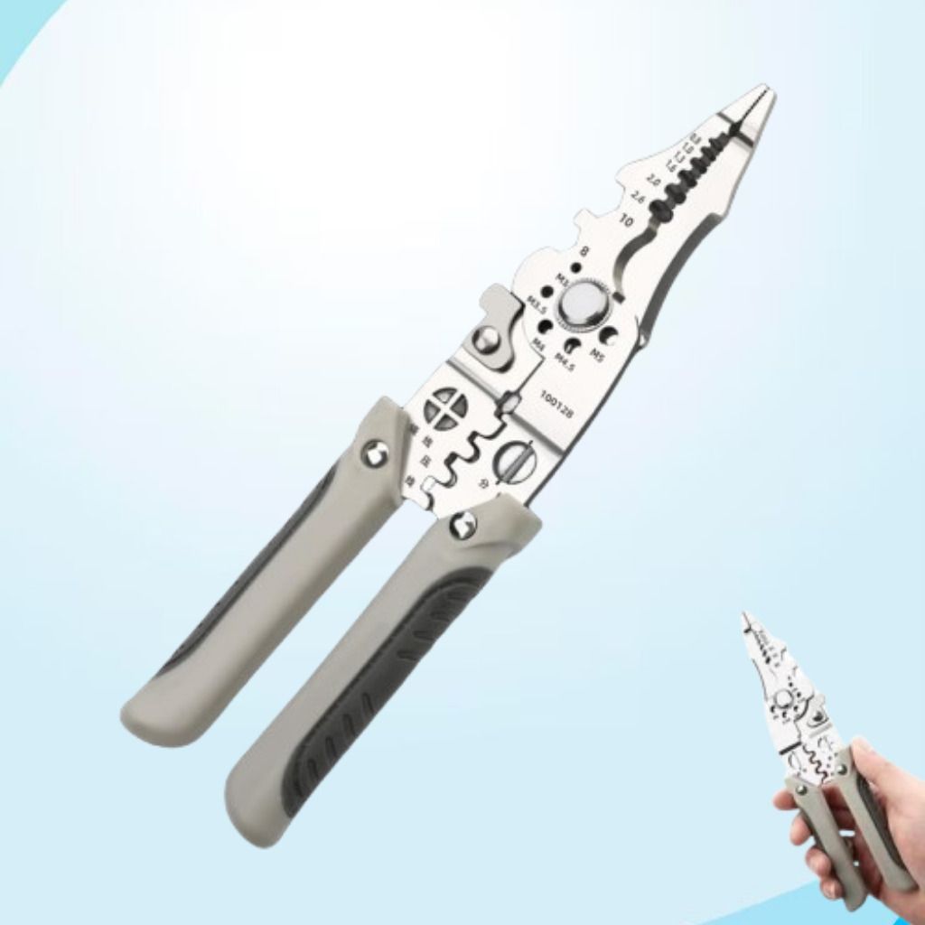 jashikumi Precision Wire Stripping and Terminal Crimping Pliers Precision Wire Stripping and Terminal Crimping Plier Wire Cutter-picture-43