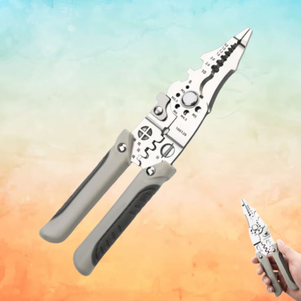 jashikumi Multi-Purpose Wire Stripping, Cutting, and Crimping Plier Multi-Purpose Wire Stripping, Cutting, and Crimping Pliers Wire Cutter-picture-40