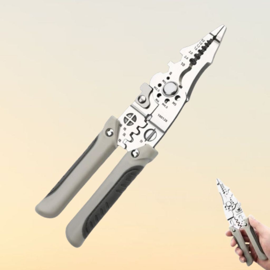 jashikumi Electrical Wire Stripping Plier Electrical Wire Stripping Plier Wire Cutter-picture-34