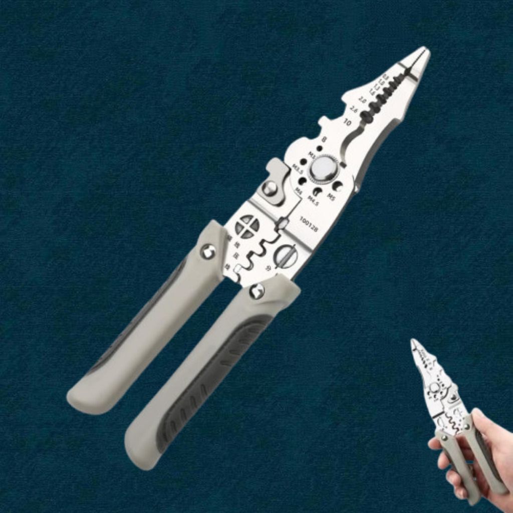 jashikumi Precision Multi-Function Wire Stripping and Cutting Plier Precision Multi-Function Wire Stripping Plier Wire Cutter-picture-30
