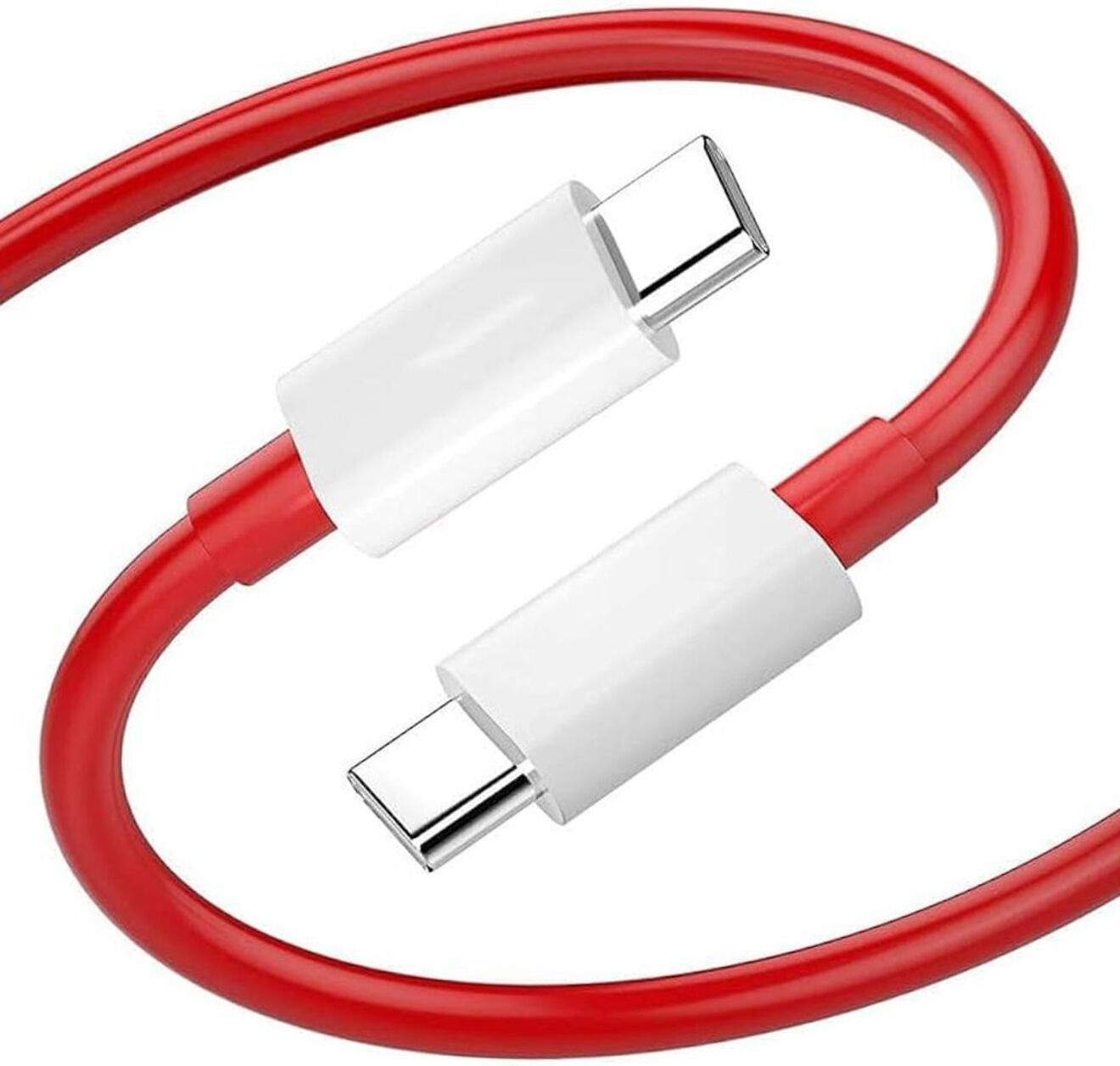 HexaGear USB Type C Cable 2 A 1 m Copper braiding USB C Power Delivery Cable 100W Type C Fast Charge Pure Copper Red Cord-picture-44