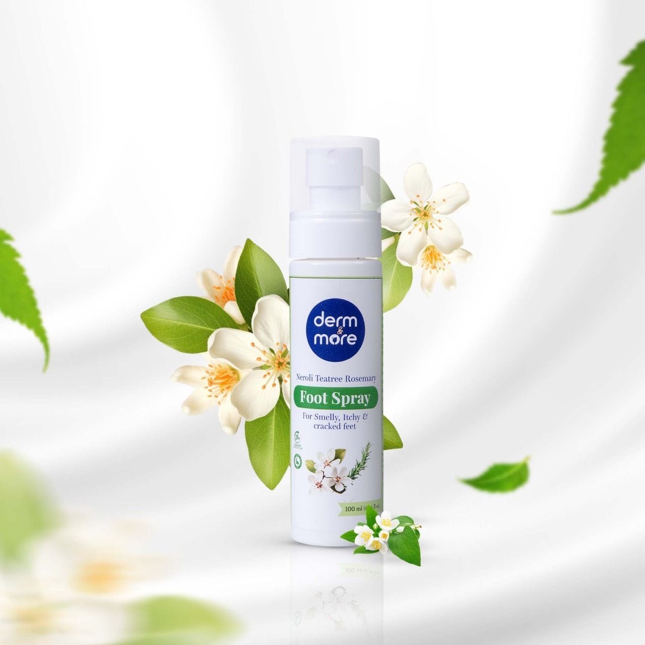 Derm & more Foot Spray with Neroli Oil and Tea Tree Odour Control-image-30