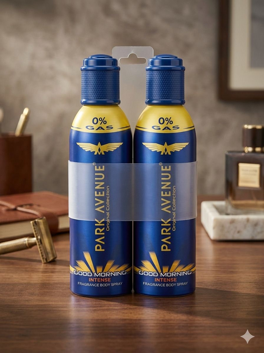 Good Morning Intense Fragrance Body Spray 120ML Pack of 2 Perfume Body Spray - For Men-image-4