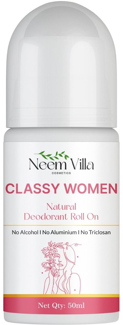 neemvilla Classy Women Roll-On Deodorant (Natural, Aluminium-Free, Long Lasting) Deodorant Roll-on - For Women-picture-13