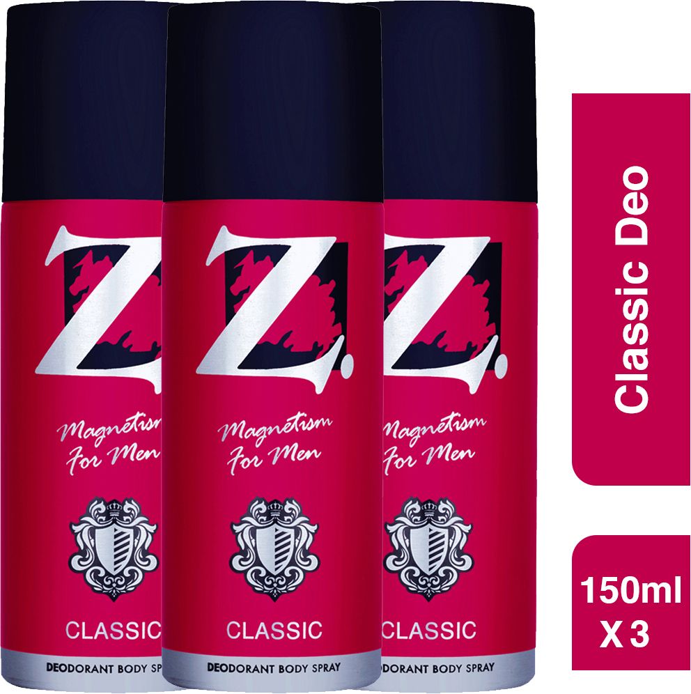 z - magnetism for men Classic Deo, Woody, Musky Fragrance Deodorant, Prevents Odor Deodorant Spray - For Men-picture-10