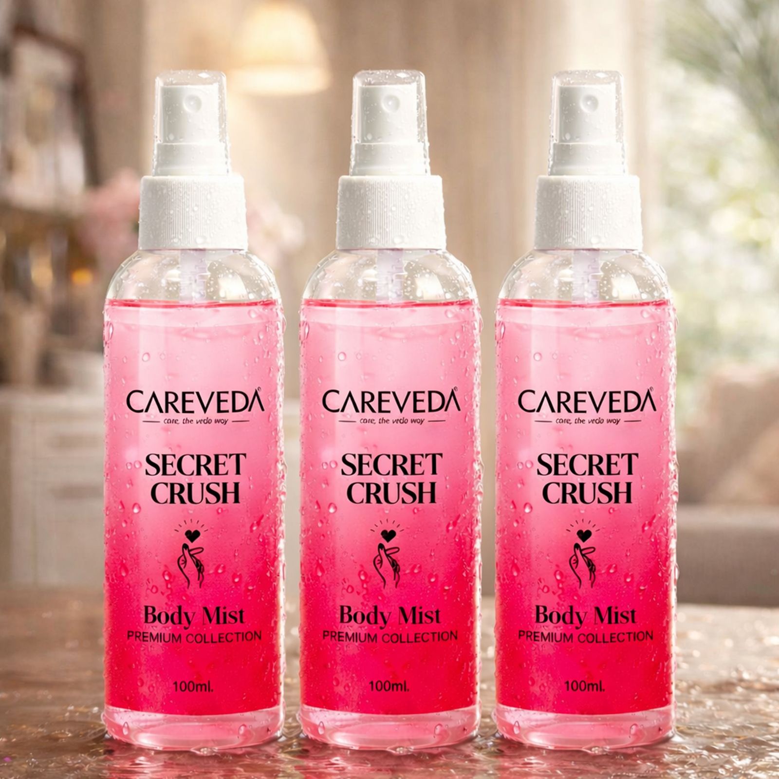 Body Mist, Long Lasting Fruity & Floral Fragrance Daily Use Perfume, Set of 3, Body Mist - For Women-image-49