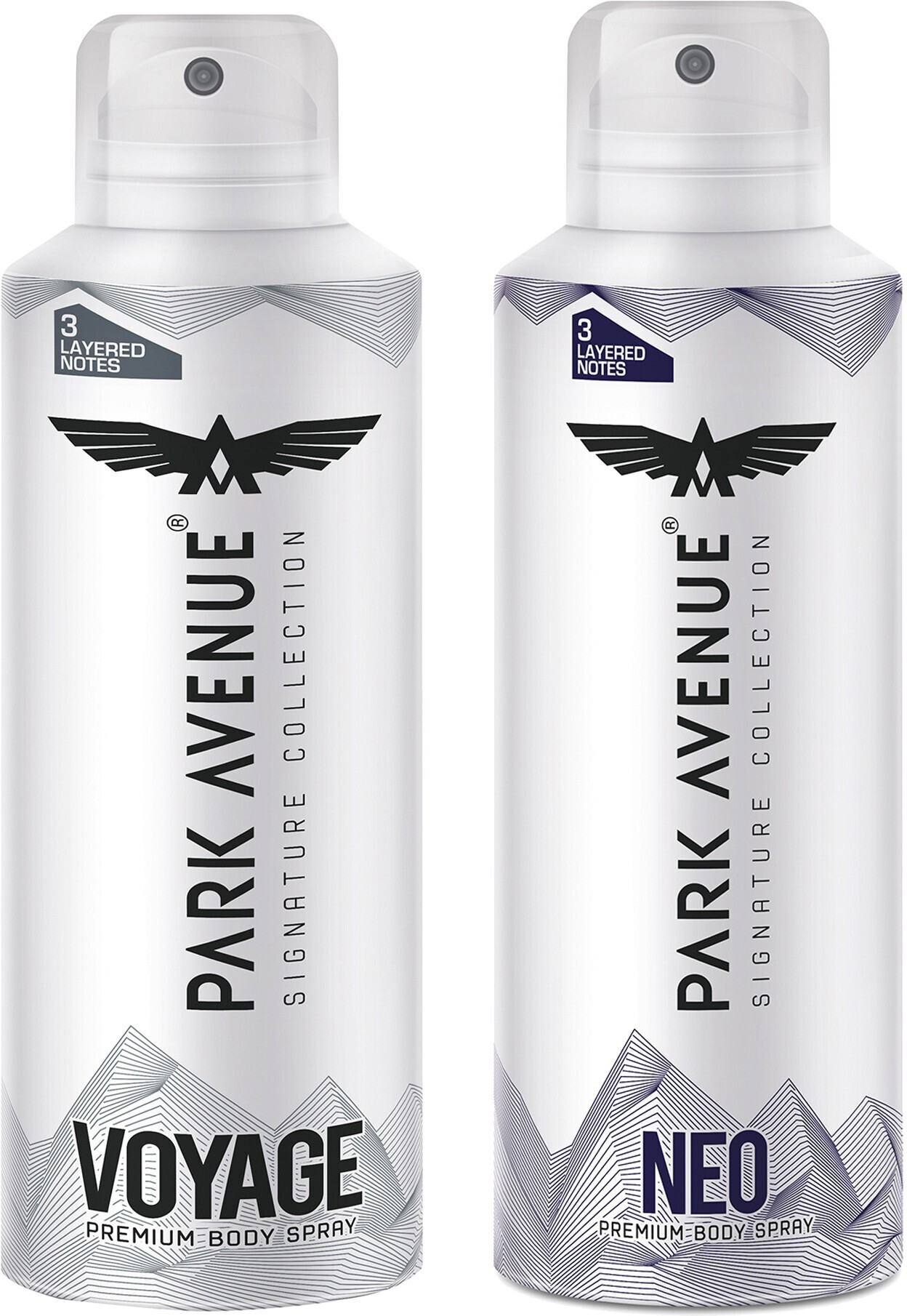 park avenue Signature Collection Voyage and Neo Deodorant Spray-For Men image 1