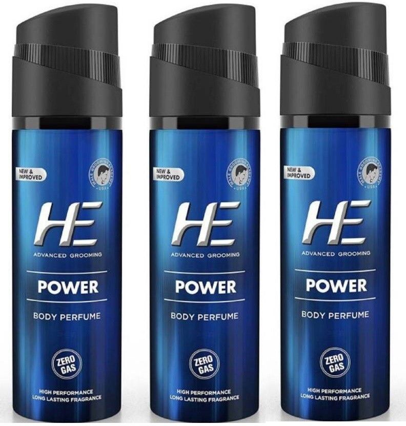 he POWER No-Gas Perfume Body Spray - For Men (120 ml, Pack of 3) Deodorant Spray-For Men-picture-22