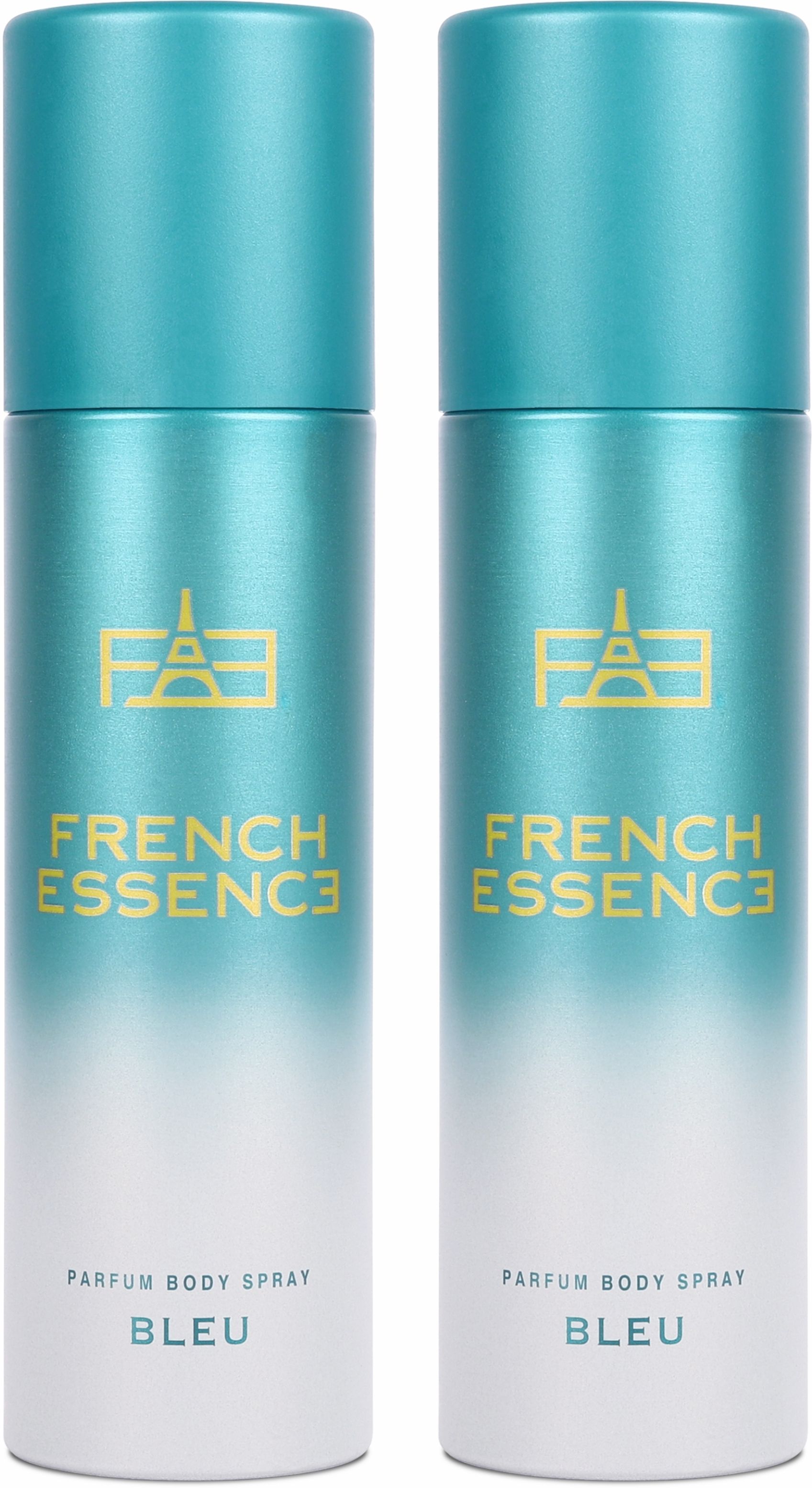 french essence Bleu No Gas Long Lasting Fragrance (120ml Each) Deodorant Spray-For Men-picture-23