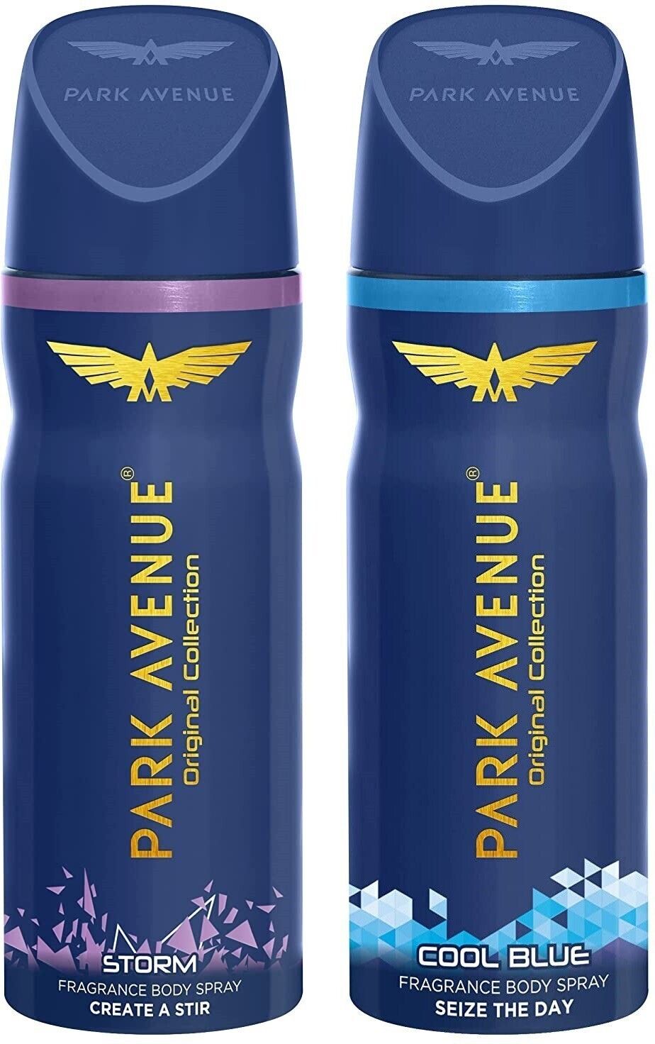 Deodorant Storm and Cool Blue for Men Pack of 2, 150 ml Deodorant Spray-For Men-image-36