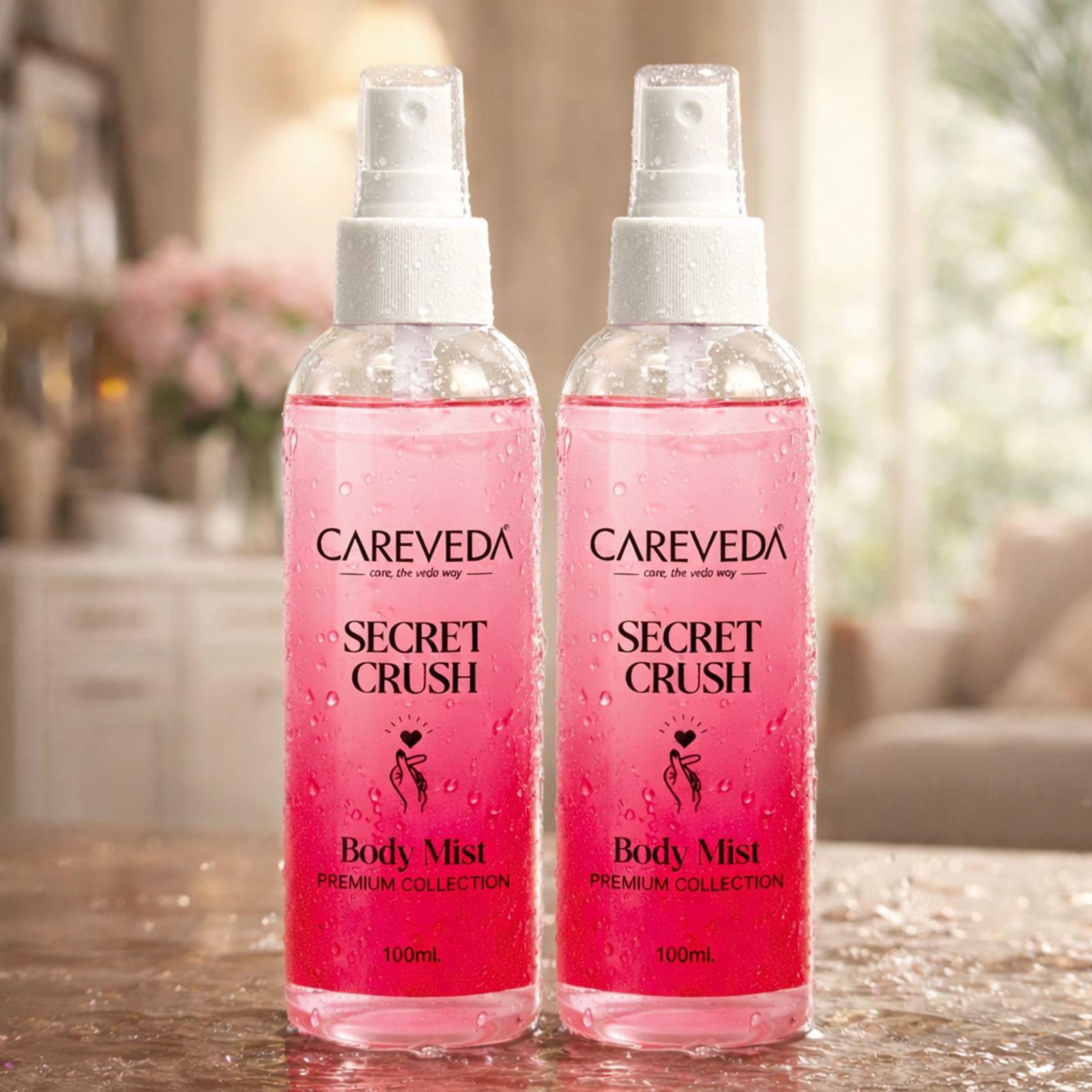 Body Mist, Long Lasting Fruity & Floral Fragrance Daily Use Perfume, Set of 2, Body Mist - For Women-image-44