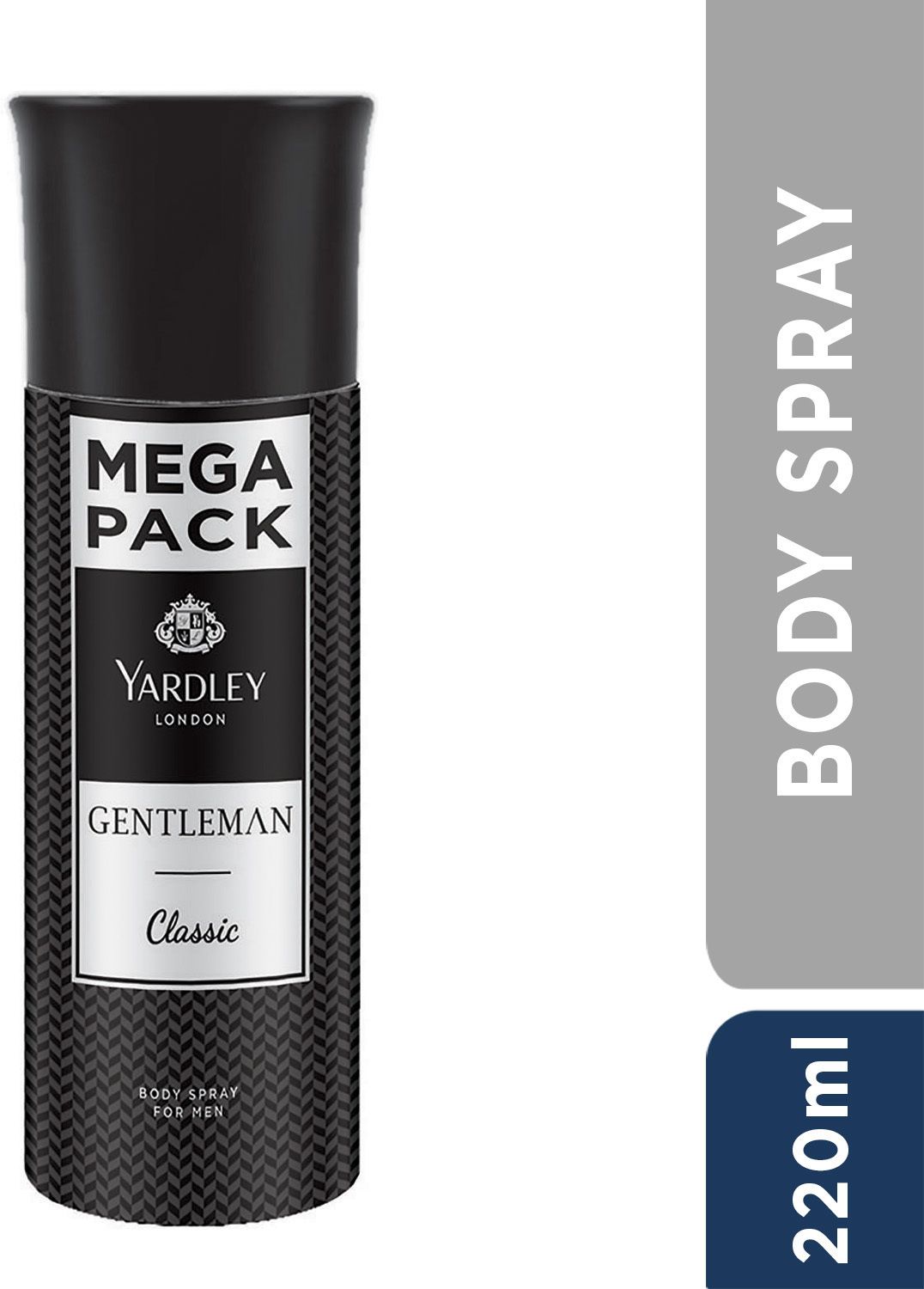 yardley london by wipro Gentleman Classic With Woody Fougere Notes Body Deodorant Spray-For Men-picture-10