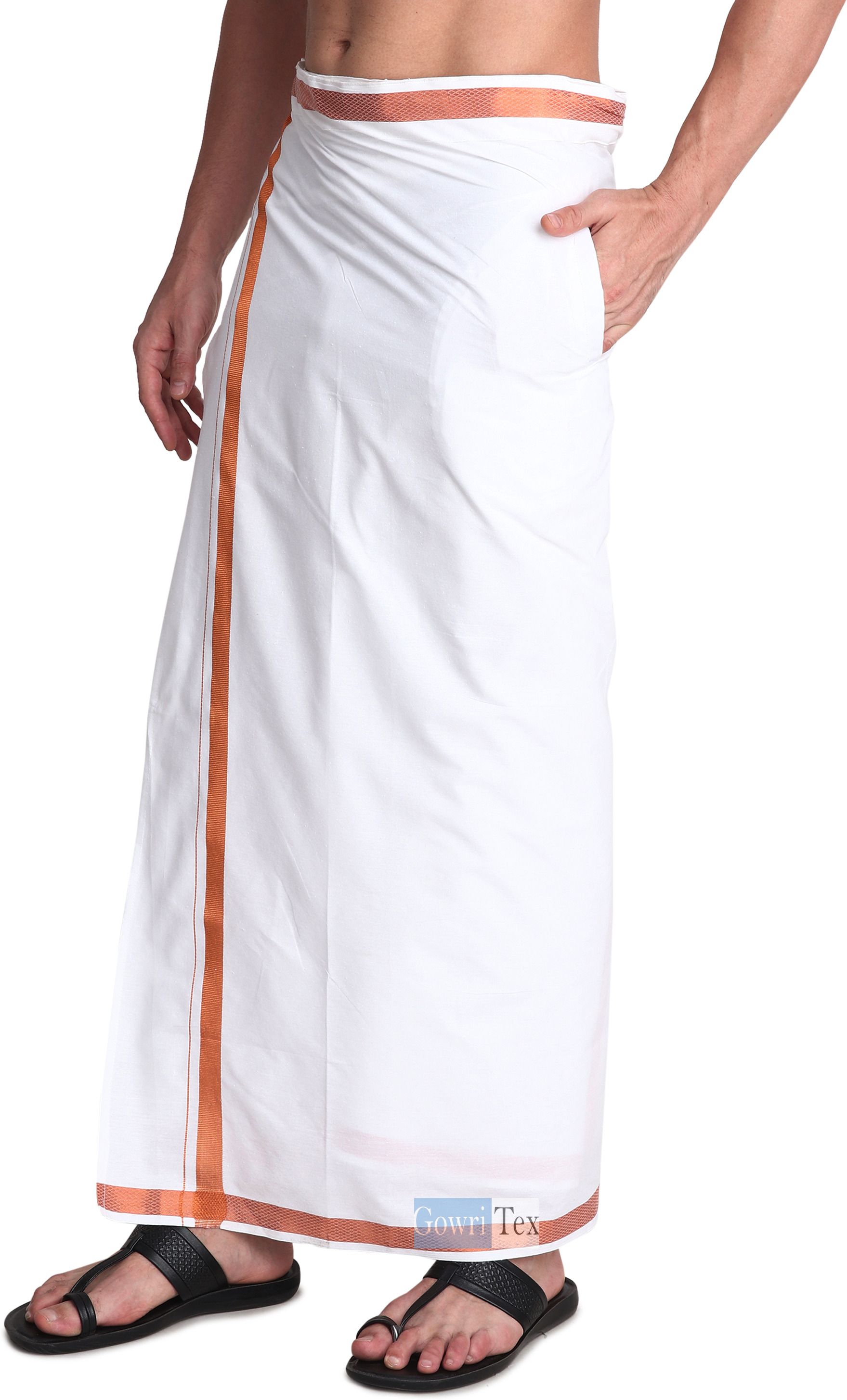 GOWRI TEX Woven Men Dhoti-picture-19