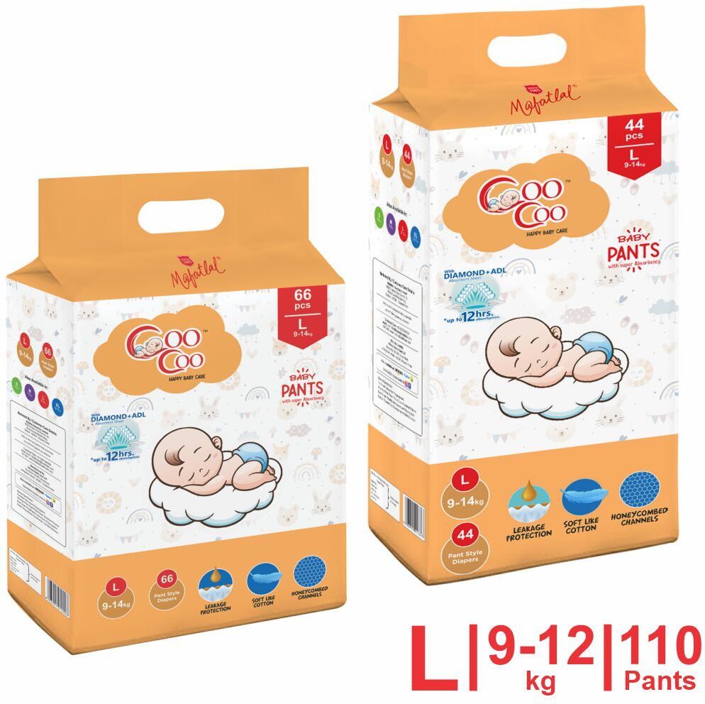 Baby Pants Style Diaper Size Large - L-image-41