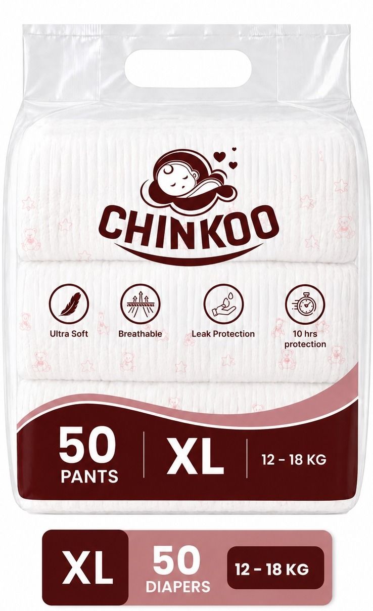 Extra Large Pull-up Diapers |12-18 Kg|Up to 10 Hrs Protection Soft Elastic Waist Pant Diapers - XL-image-20