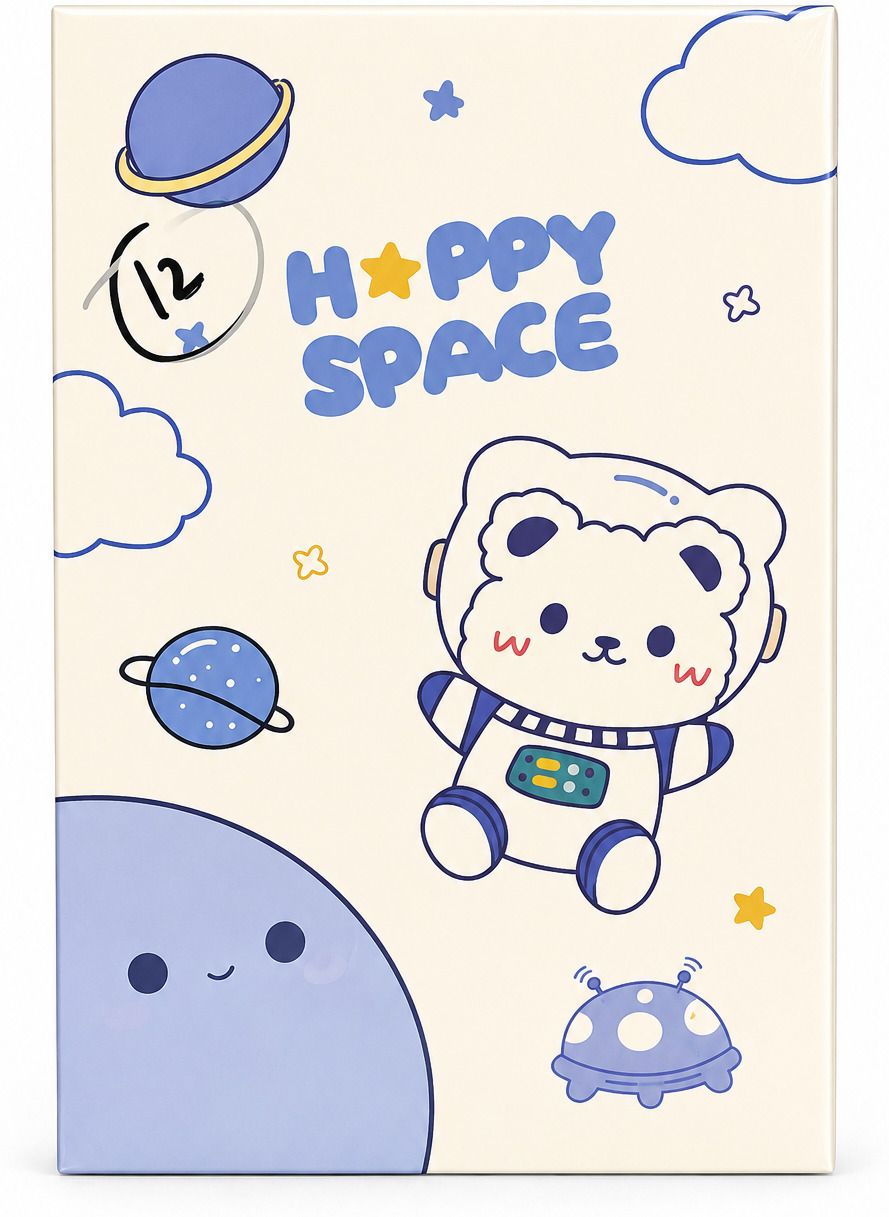 funbrella Attractive space-themed cover designs A5 Notebook Ruled 60 Pages-picture-39