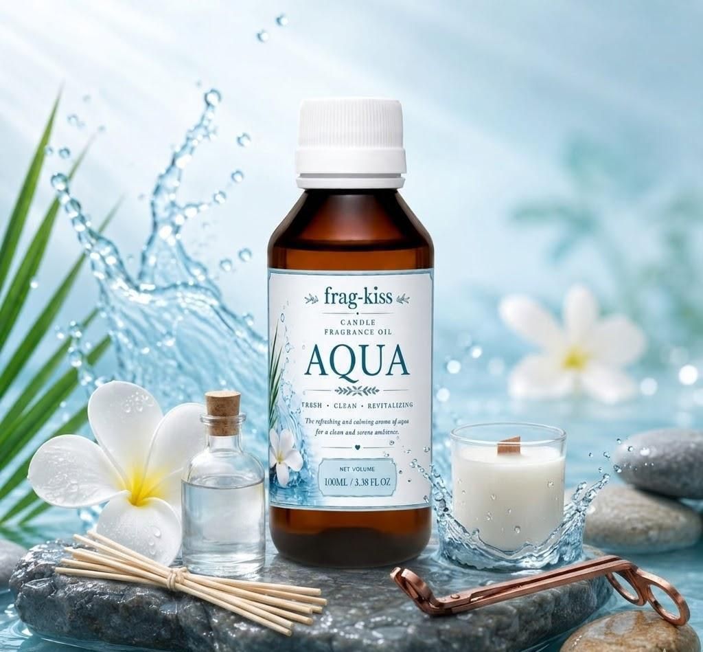 frag-kiss aqua Aroma Oil Aromatic Scented Oil, Refreshing Aqua Scent, Candle Making Fragrance Oil-picture-34