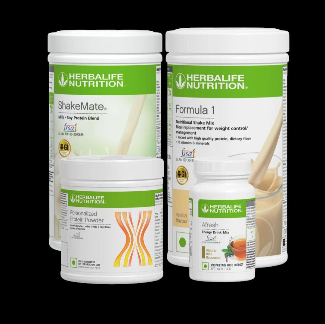 herbalife nutrition FORMULA 1 SHAKE VANILA-PROTEIN POWDER 200GM,AFRESH TULSI AND SHAKEMATE COMBO-picture-28