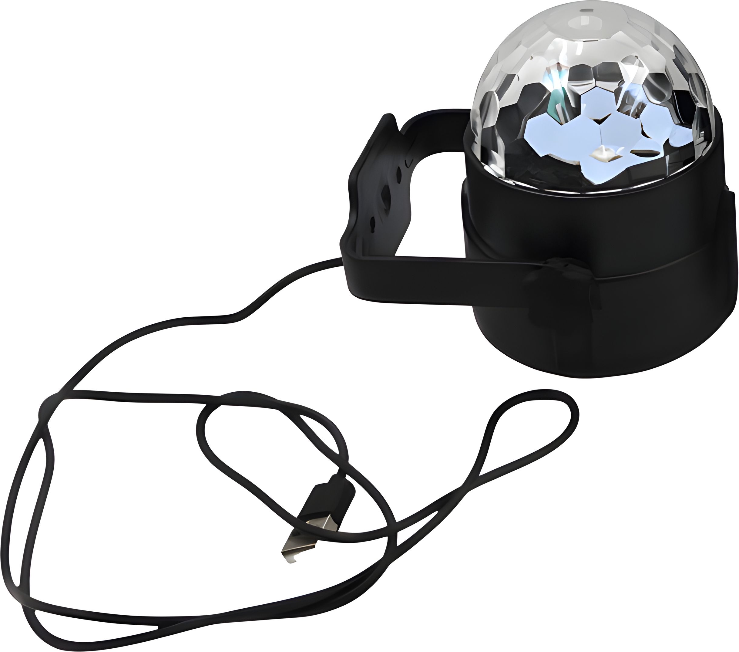 Light Led Crystal Rotating Ball Strobe Lighting with Remote for Birthday Wedding Dual Disco Ball-image-37