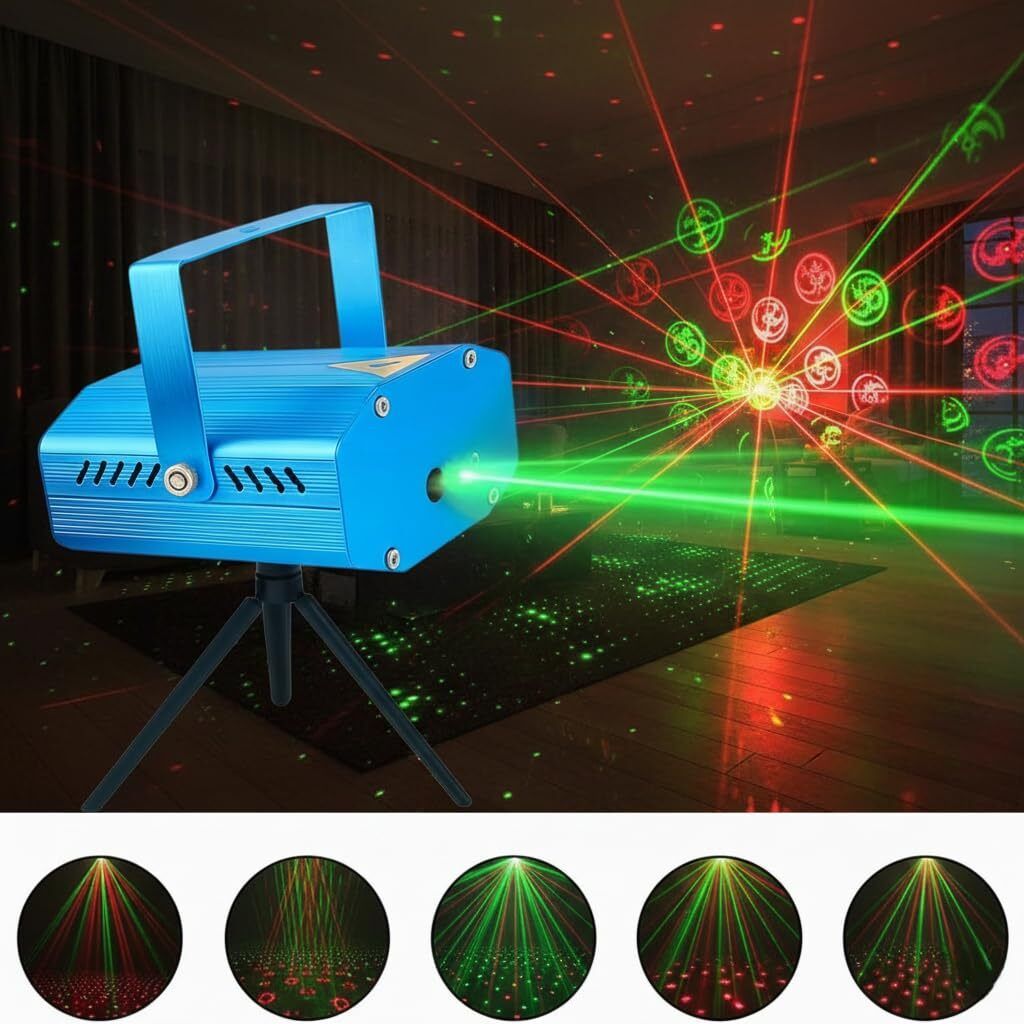 MT-06 Pattern Mini Laser light Blue Shower Laser Light