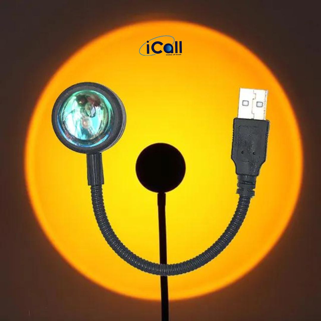 360 Degree Flexible Sunset Light with 7 Color + 13 Functional Modes Single Disco Ball-image-30