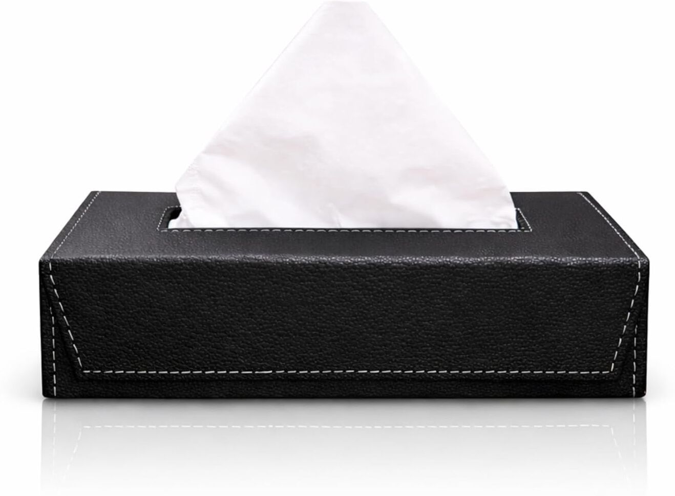 enmora Tissue Holder for Office, Car and Home, Black and Beige MX24 Vehicle Tissue Dispenser-picture-26