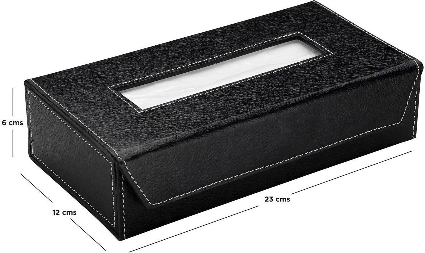 4uonly Tissue Holder for Office, Car and Home, Black and Beige MX9 Vehicle Tissue Dispenser-picture-15