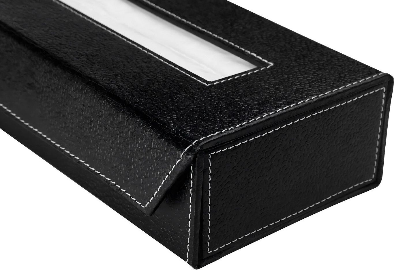 immutable Tissue Holder for Office, Car and Home, Black and Beige MX8 Vehicle Tissue Dispenser-picture-38