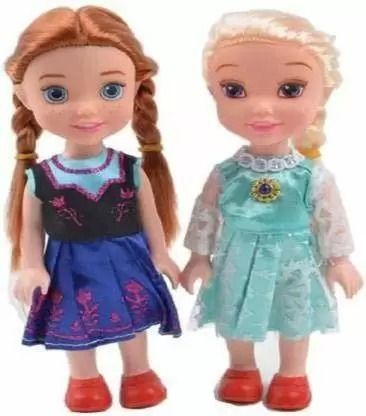 Two Sisters Doll for Kids, Beautiful Hairs and Movable Body Parts Doll for Kids-image-47
