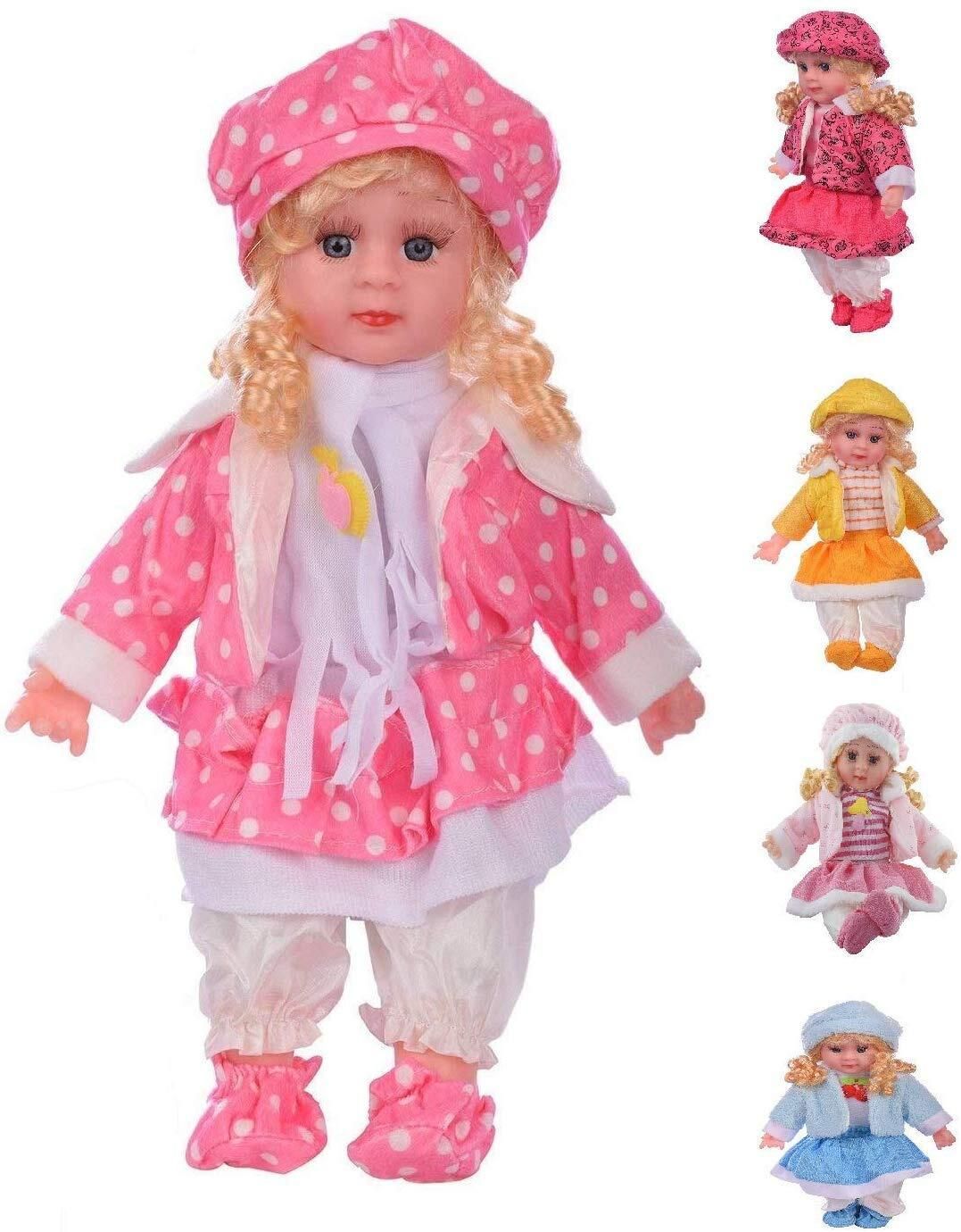 Cute Looking Musical Doll Sings Poems Doll For Kids(Multicolor)&(Multi Design)-image-14