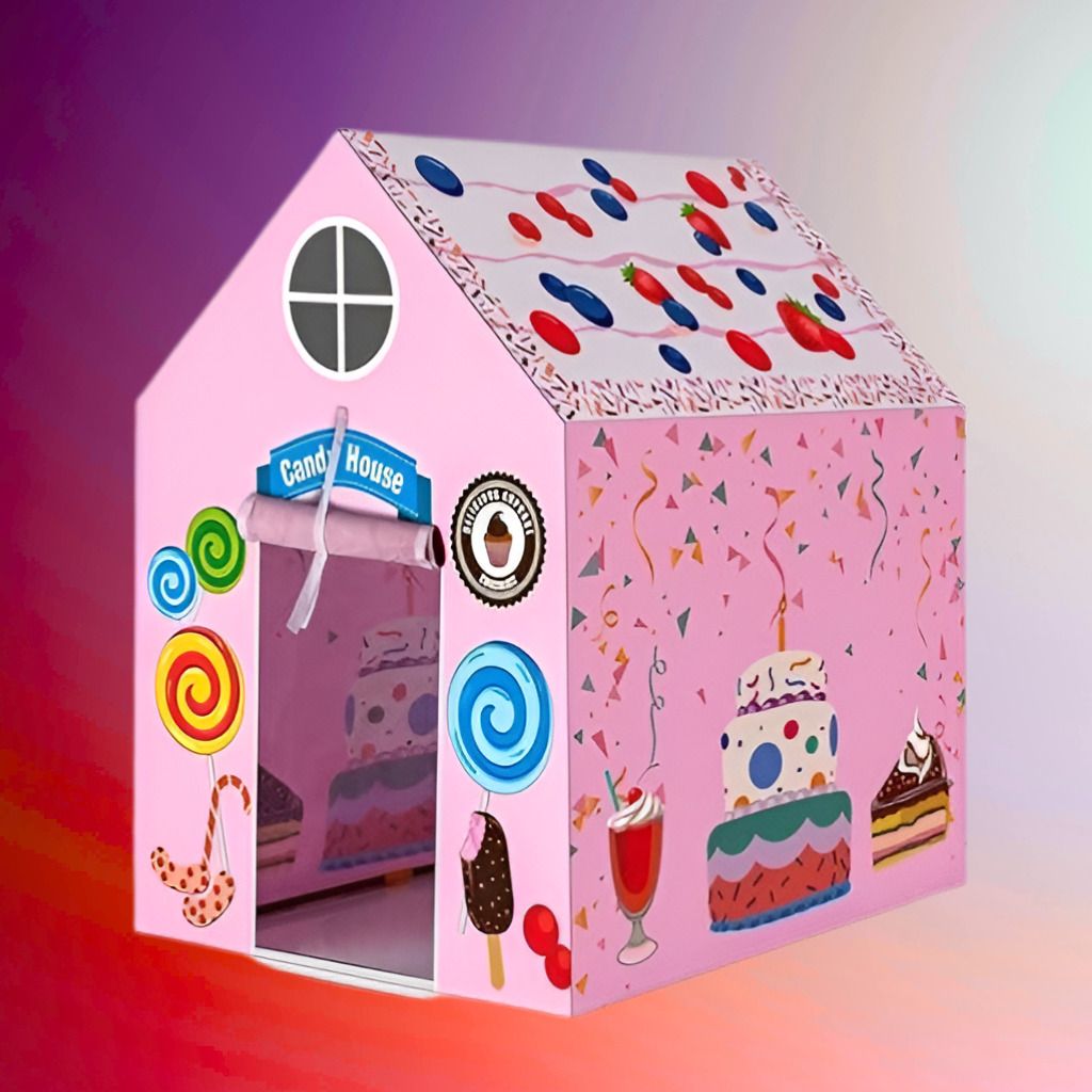 Children's Indoor Happy Tent with Playroom Appeal-image-18