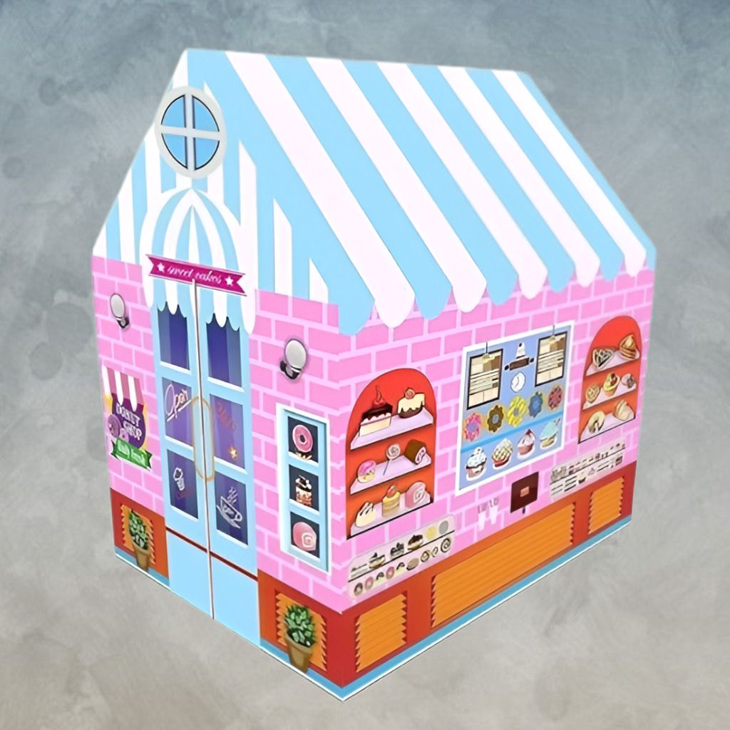 Fairy Tale Castle Playhouse Tent for Imaginative Adventures-image-22