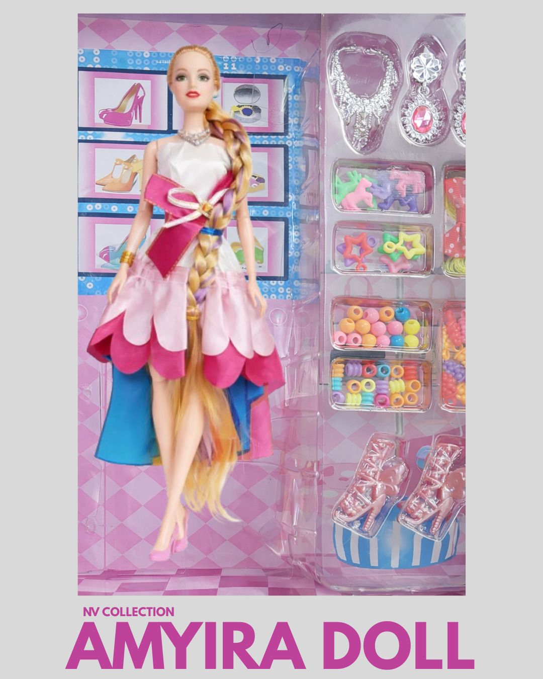 Amayira Baby Doll Toy Gift Bundle with Accessories-image-31