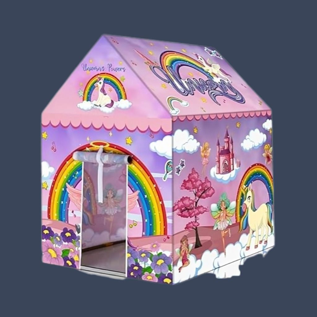 Adventure Theme Playhouse Tent for Kids Creative Play Space-image-24