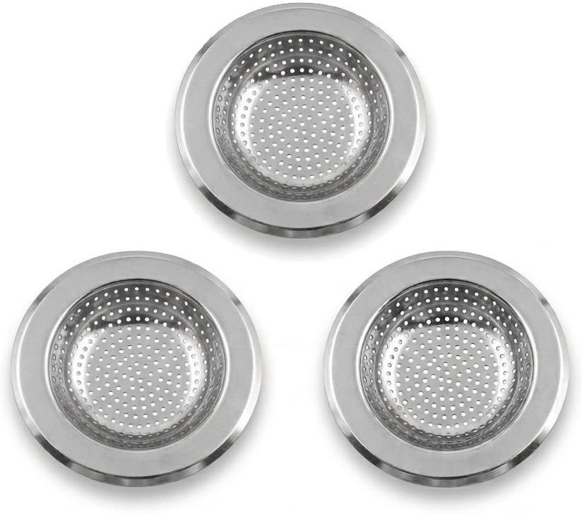 kitchwish Kitchen Sink, Bathroom Sink, Basin Stainless Steel Pop-Up Strainer-picture-33