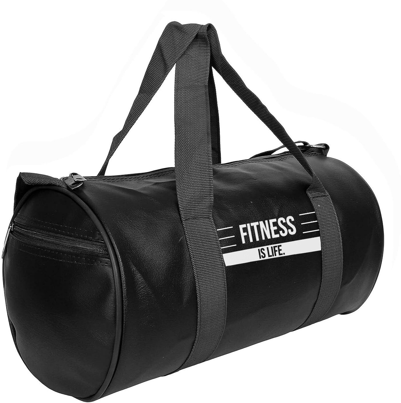 true indian 20 L Gym Duffel Bag - Stylish Duffel Bags for men,Water Resistant Women Dufel Bag,Sport Travel gym bag - Black-picture-7