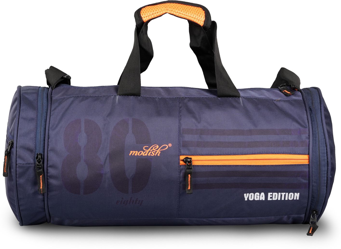 40 L Gym Duffel Bag - Gym Bag Polyester with Separate Shoe Compartment Sports Bag for Men & Women - Blue