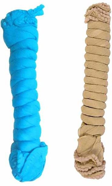 Cotton Blend Solid Beige, Light Blue Men Dupatta-image-39