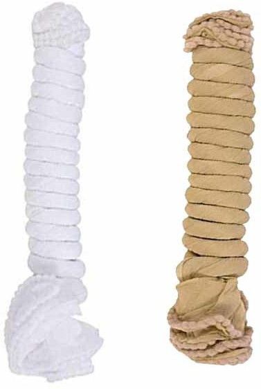 Cotton Blend Solid Beige, White Men Dupatta