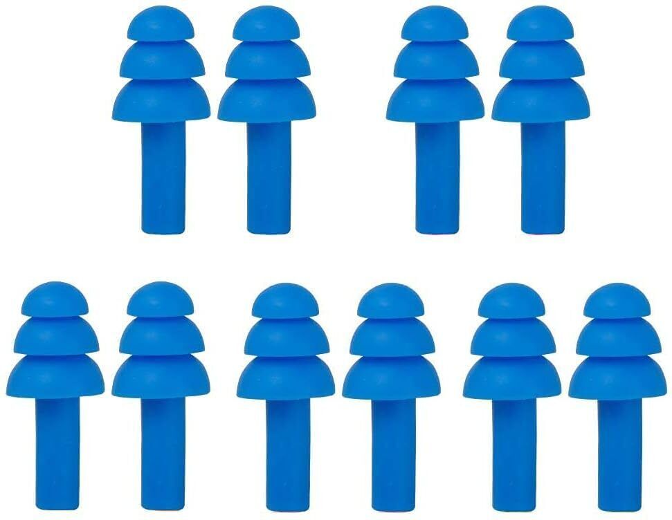 Reusable Silicone Ear Plugs, Waterproof Noise Reduction Ear Plug